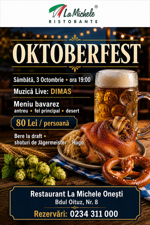 OKTOBERFEST CU MUZICA LIVE